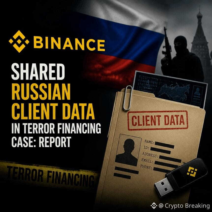 Binance Shared Russian Client Data In Terror Financing Case: Report