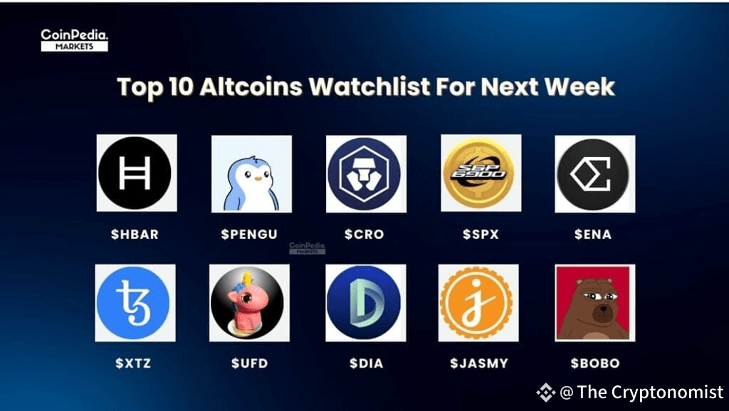 Top Altcoins To Watch