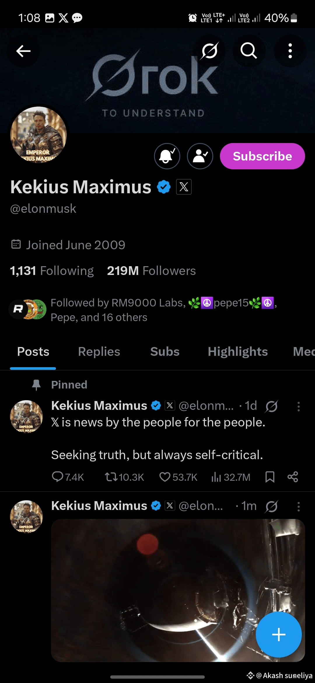 Akash suneliyas profil | Binance Square