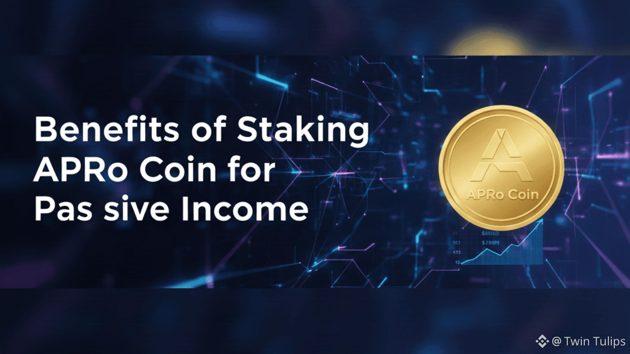 Benefits of Staking APRo Coin for Passive Income | Twin Tulips on ...