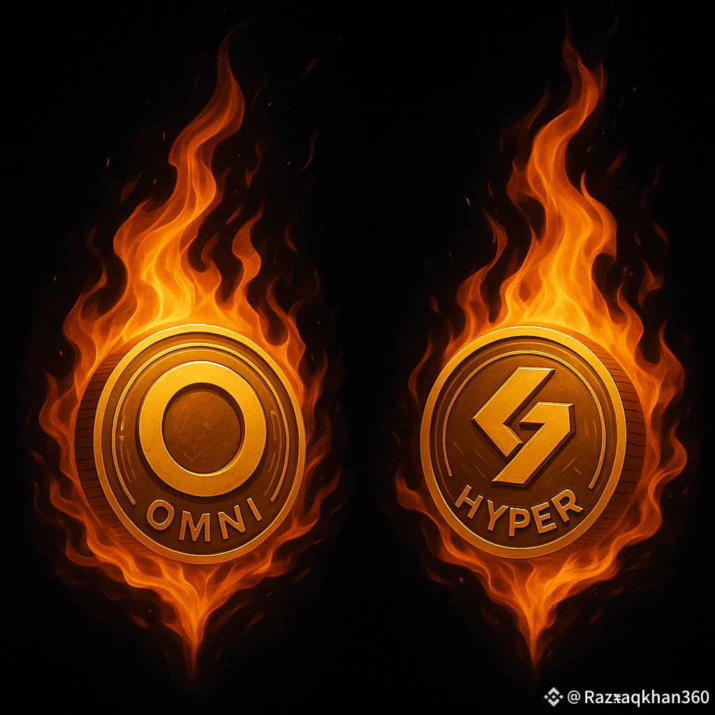 Will #OMNI🔥🔥 reach 10 dollars and #HYPER reach 5 dollars | BNB block  chain on Binance Square