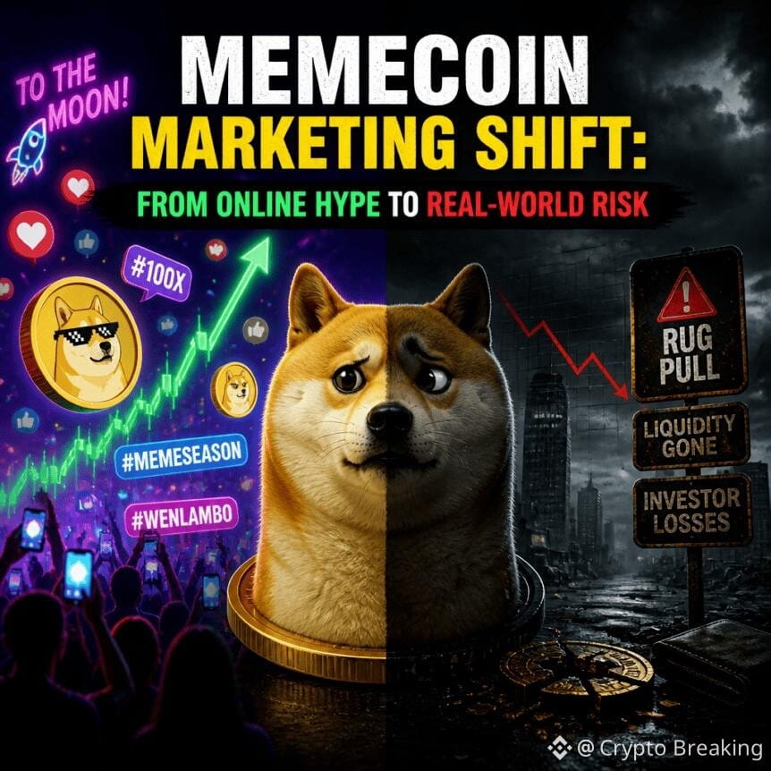 Memecoin Marketing Shift: From Online Hype To Real-World Risk