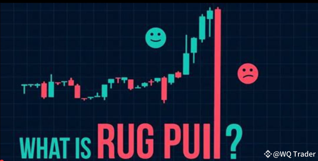 #BinanceAlphaAlert 💡 Important Crypto Tip: Beware of rug | WQ Trader on ...