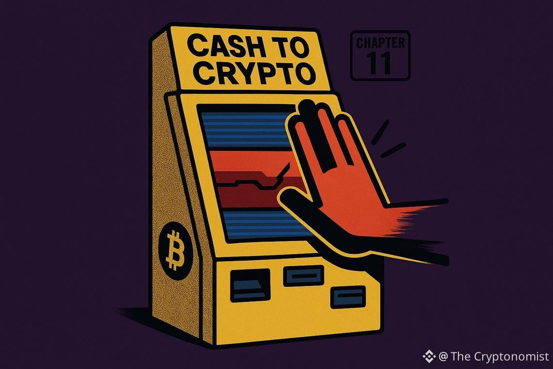 Bitcoin Depot bankruptcy crypto ATM