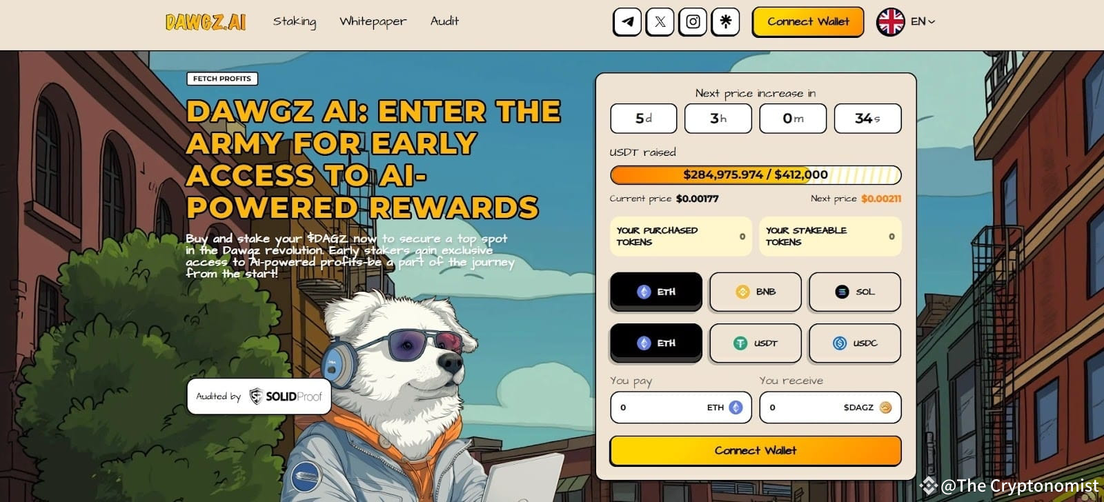 Dawgz AI Price Prediction – Is $DAGZ The Next Big AI Meme Coin? | The  Cryptonomist on Binance Square