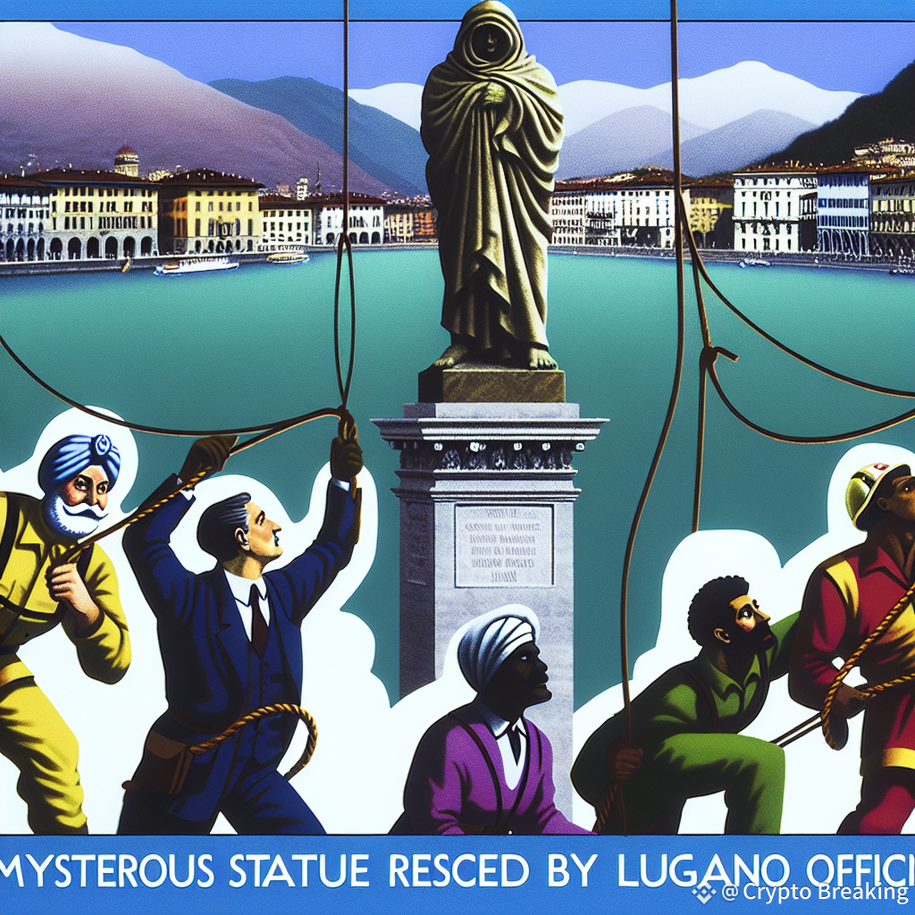 Mysterious Satoshi Nakamoto Statue Rescued By Lugano Officials!
