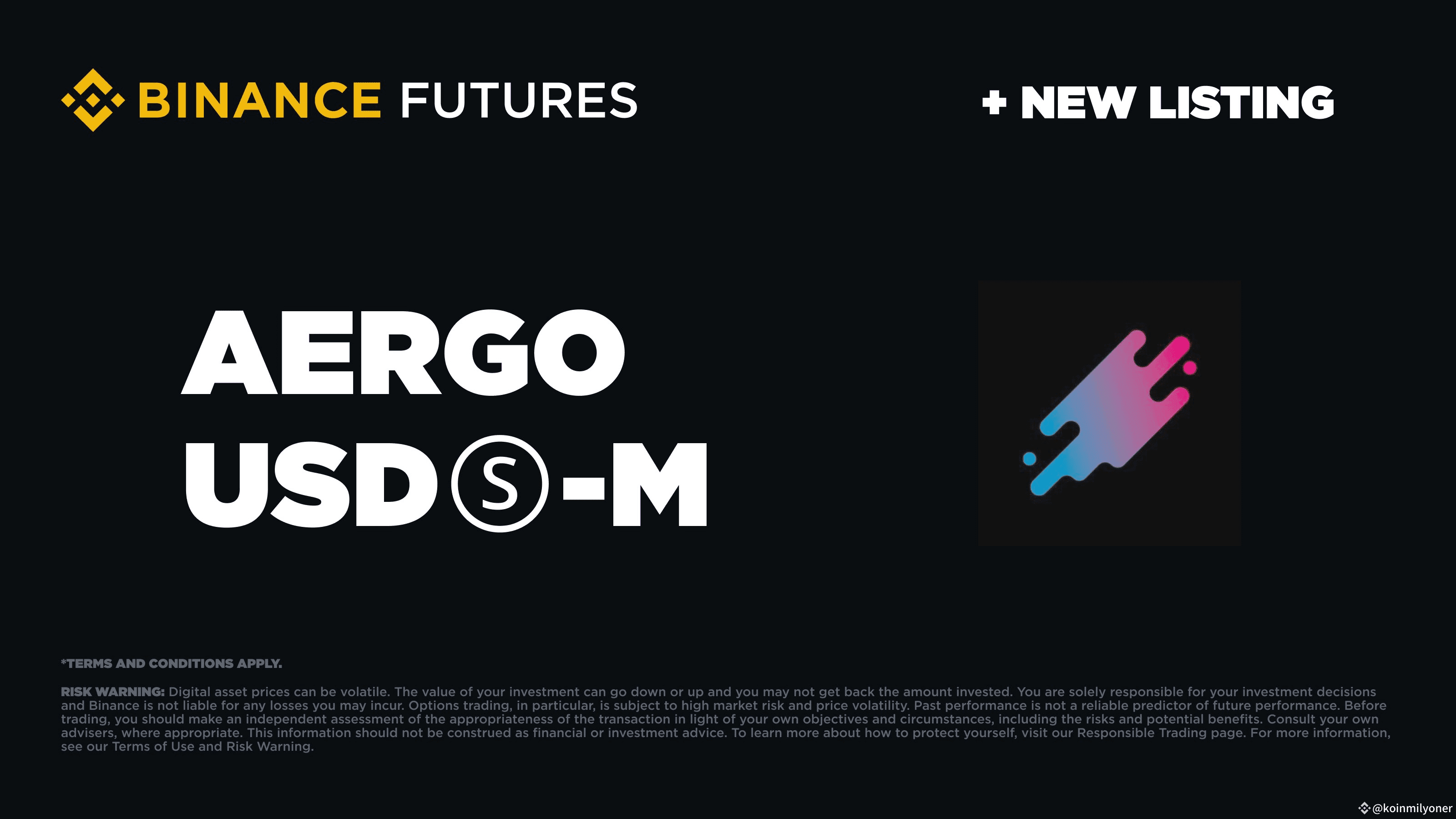 Binance is starting futures trading for Aergo (AERGO) Start | koinmilyoner  en Binance Square