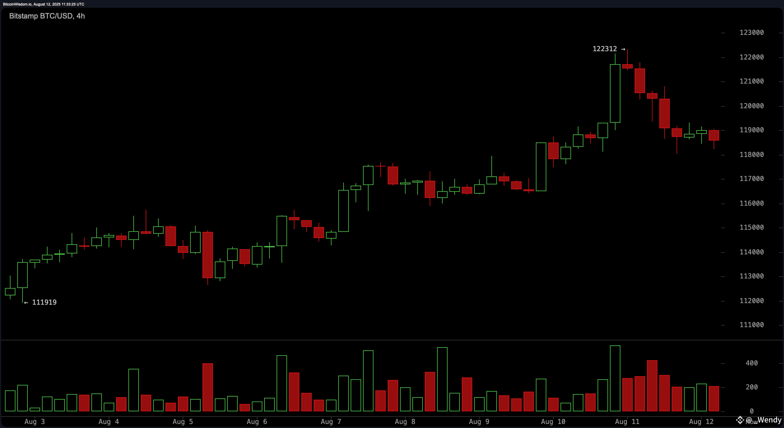 Bitcoin Price Watch: Consolidation Continues After $122K Rejection