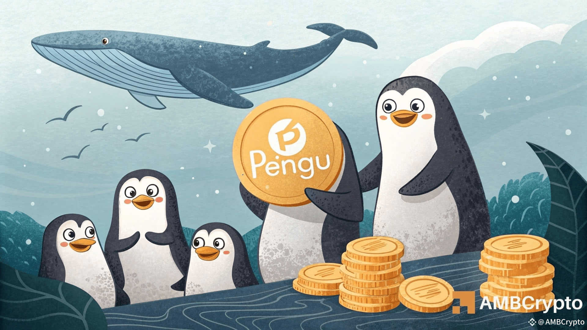 Pudgy Penguins [PENGU] memecoin rose just 1% on the 5th of August.