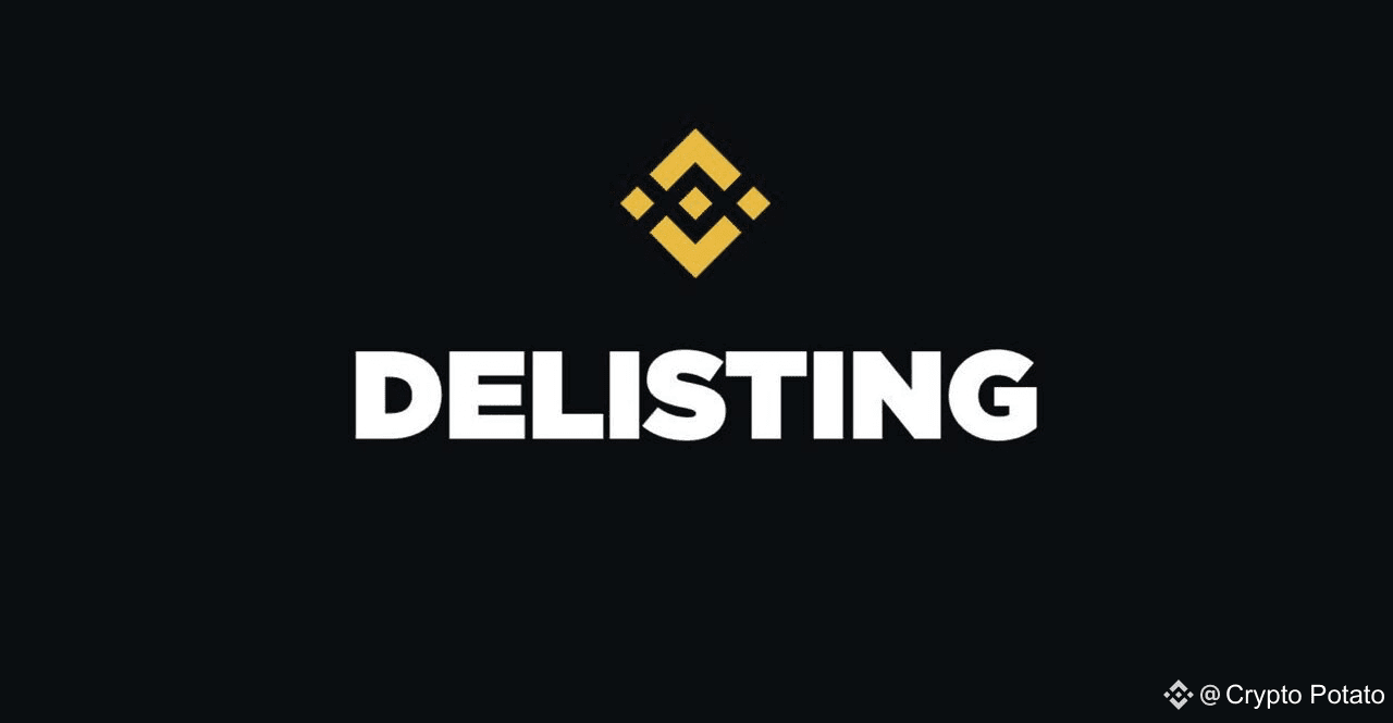 Coins Delisted on Binance in 2025 Binance frequently | Crypto Potato on  Binance Square