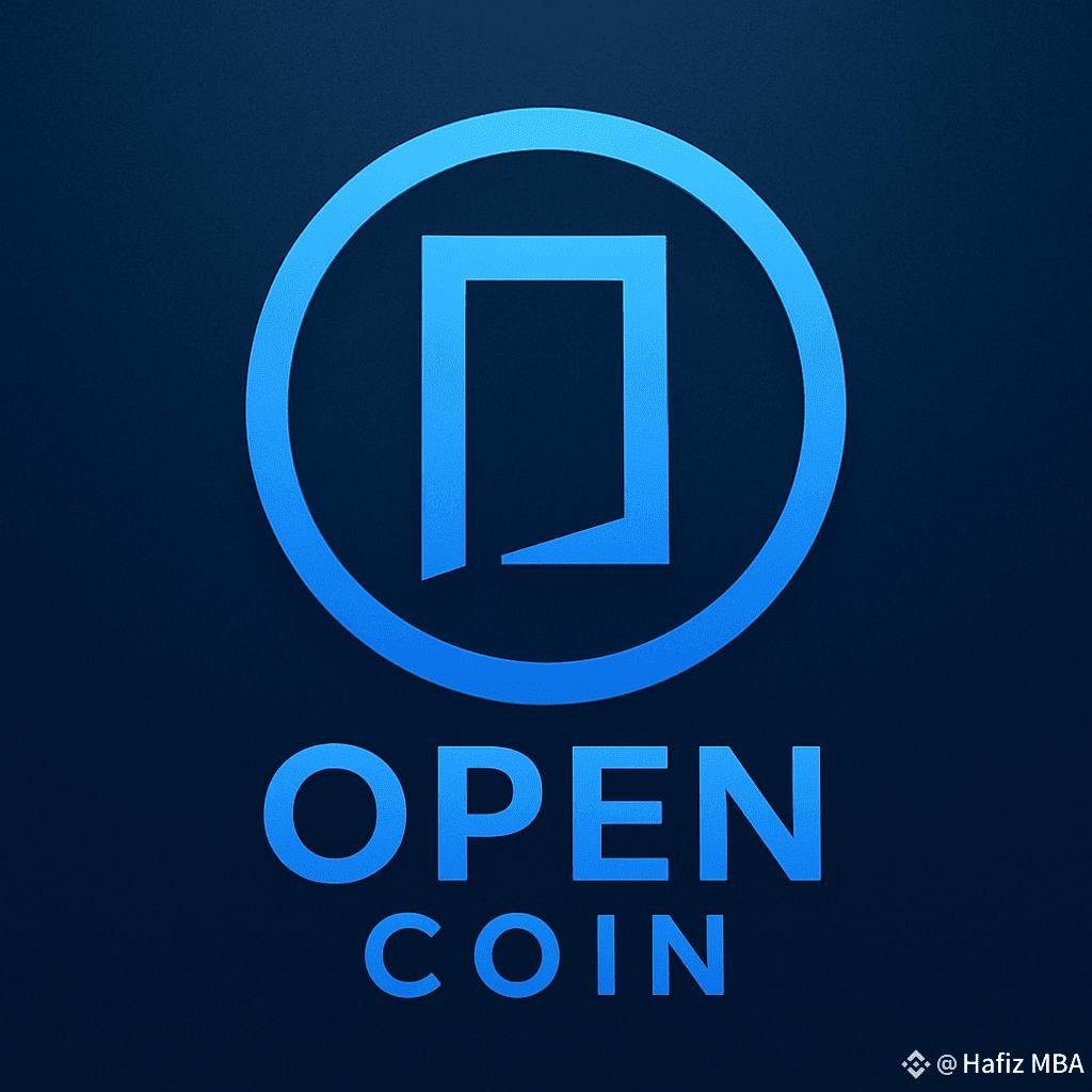 OPEN Coin: Unlocking the Future of Blockchain” $OPEN | Hafiz MBA on Binance  Square