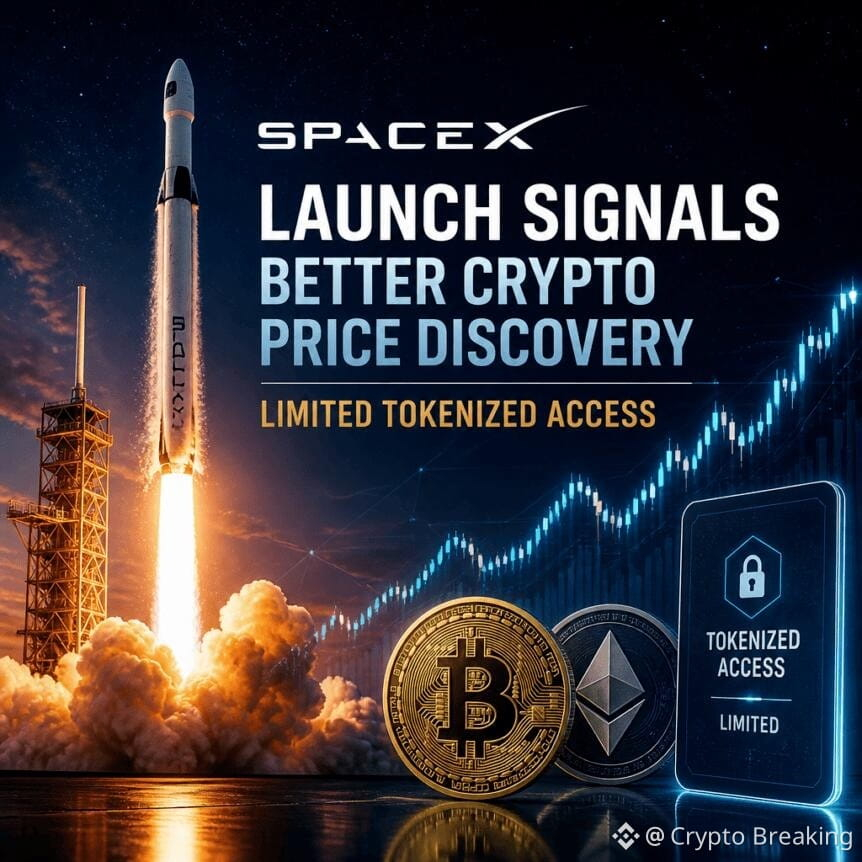 Spacex Launch Signals Better Crypto Price Discovery, Limited Tokenized Access