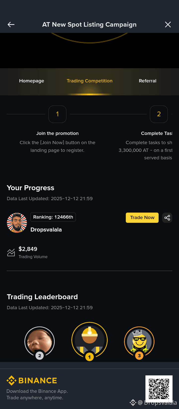 Dropsvalalaのプロフィール | Binance Square