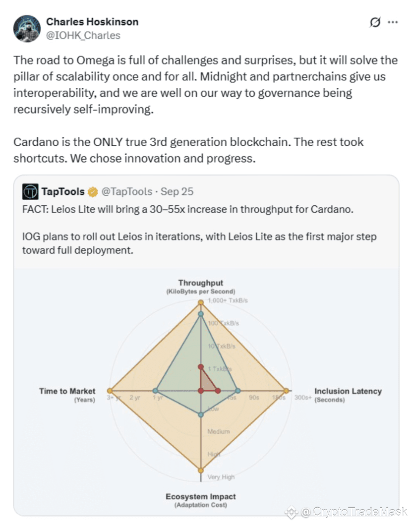 Cardano 🚀 Cardano News: Leios Upgrade & Institutional | CryptoTradeMask on  Binance Square