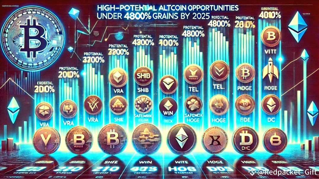 10 High-Potential Altcoins Under $0.019 That Could Deliver 4800% Gains
