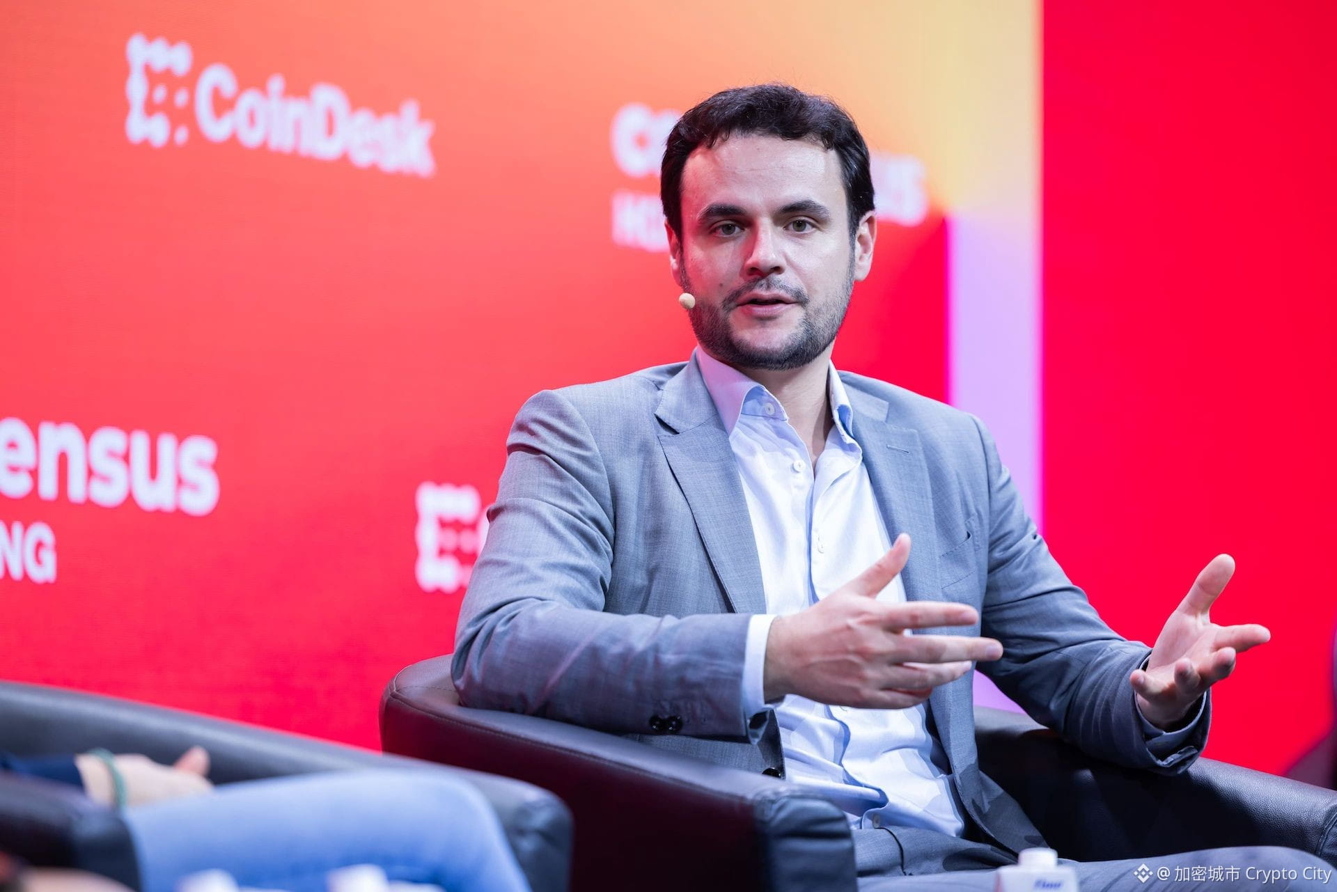 Johann Kerbrat 在 Consensus Hong Kong 大會分享