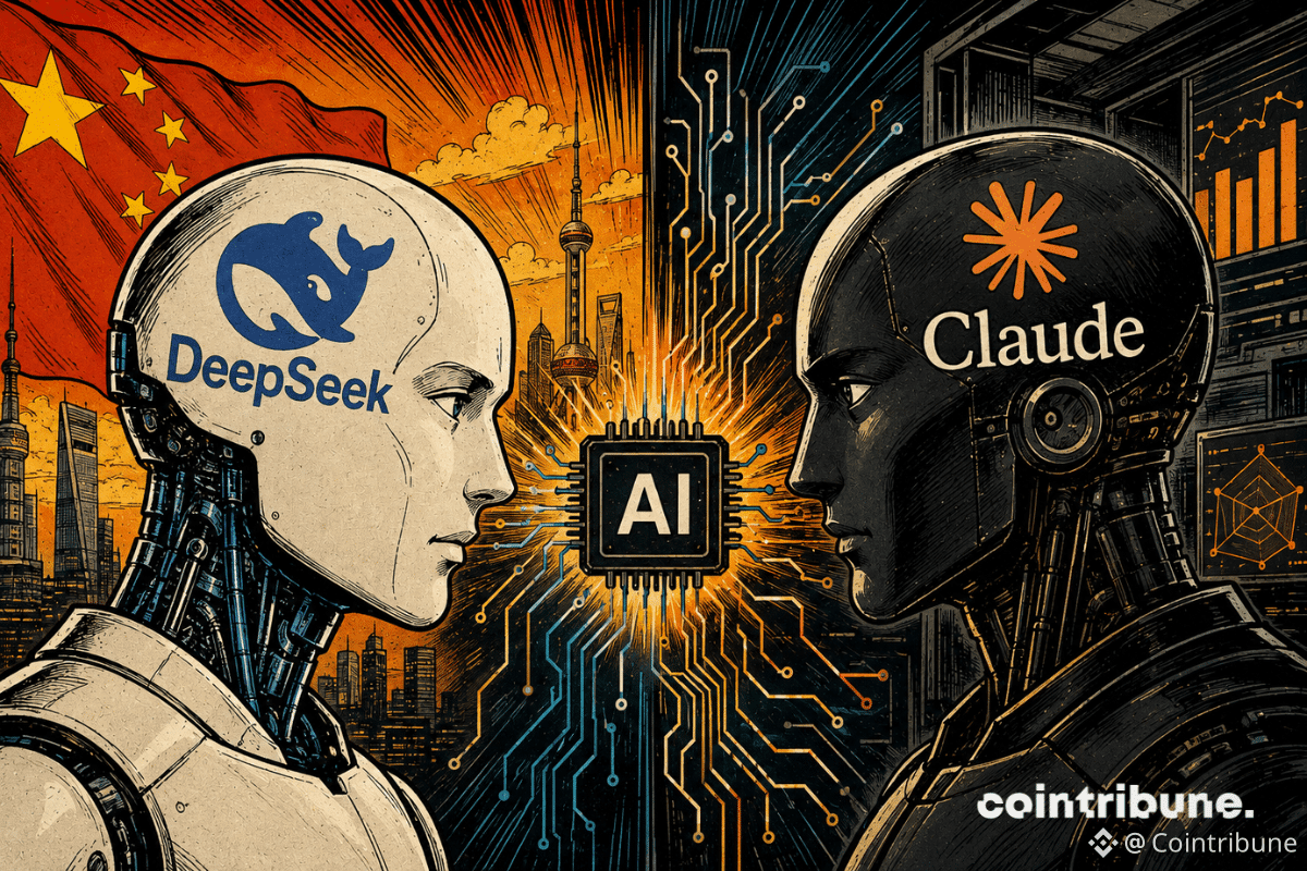 Un duel entre DeepSeek et Claude pour le contrôle de l'IA.