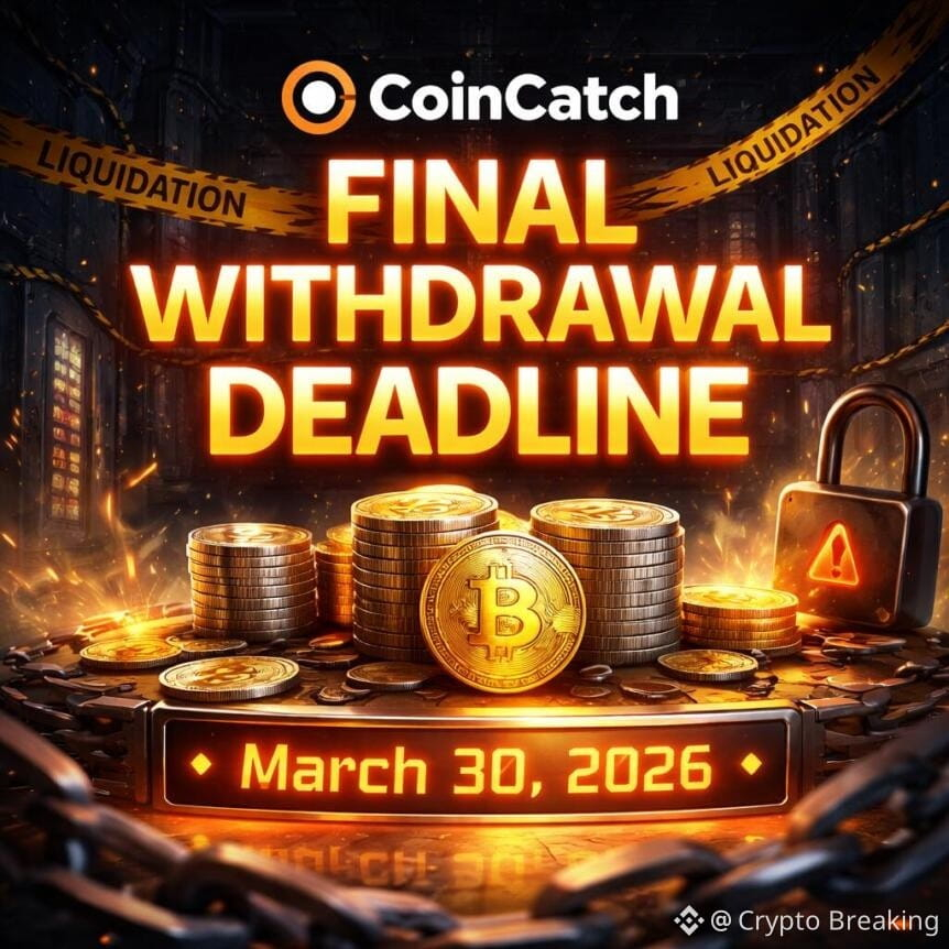 Coincatch Sets Final Withdrawal Deadline Ahead Of Liquidation
