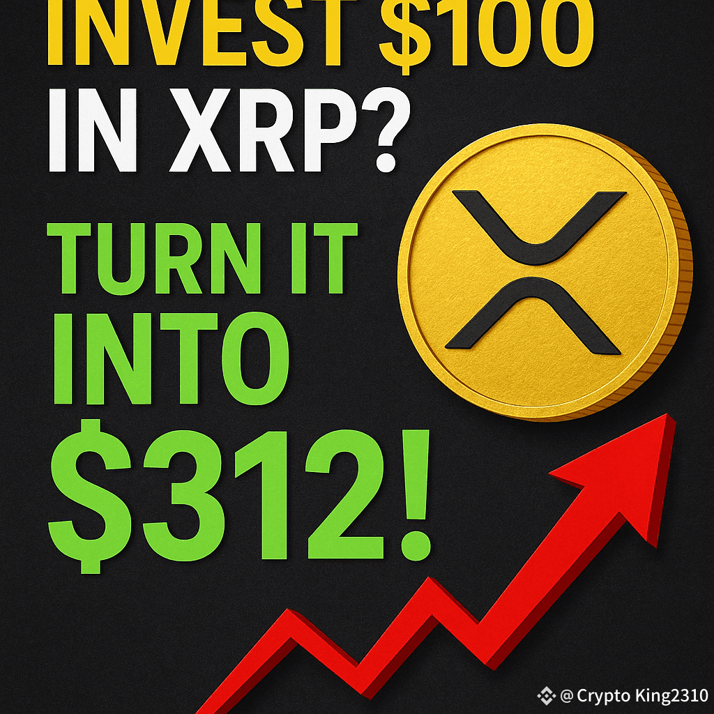 Can putting $100 into XRP actually make a difference in your | Yousuf  khan2310 on Binance Square