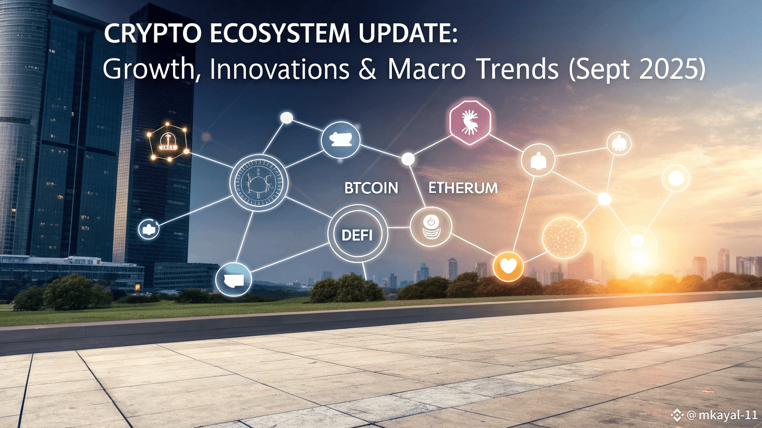 Crypto Ecosystem Update: Growth, Innovations & Macro Trends (Sept 2025) |  mkayal-11 på Binance Square