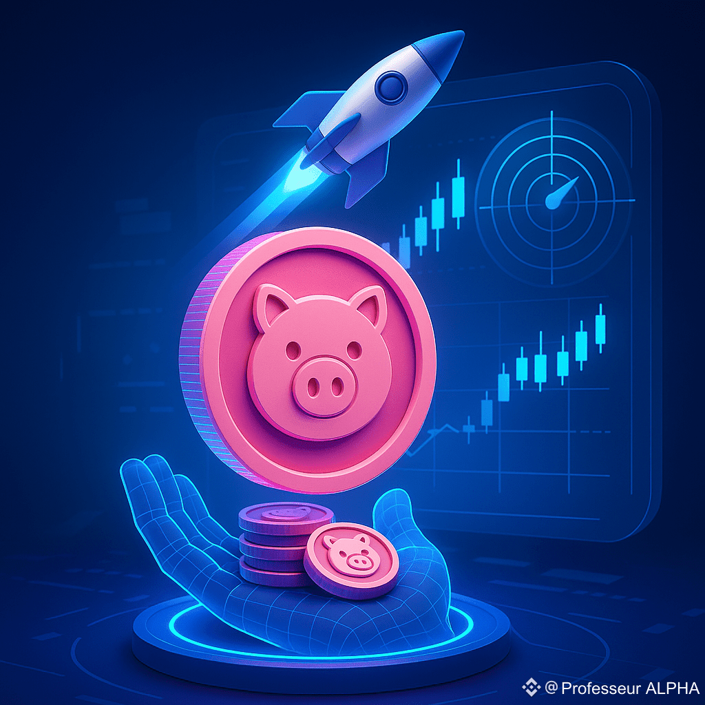 Nouvelle Pépite Alpha : $PIGGY entre dans le Radar ! | Professeur ALPHA على  Binance Square