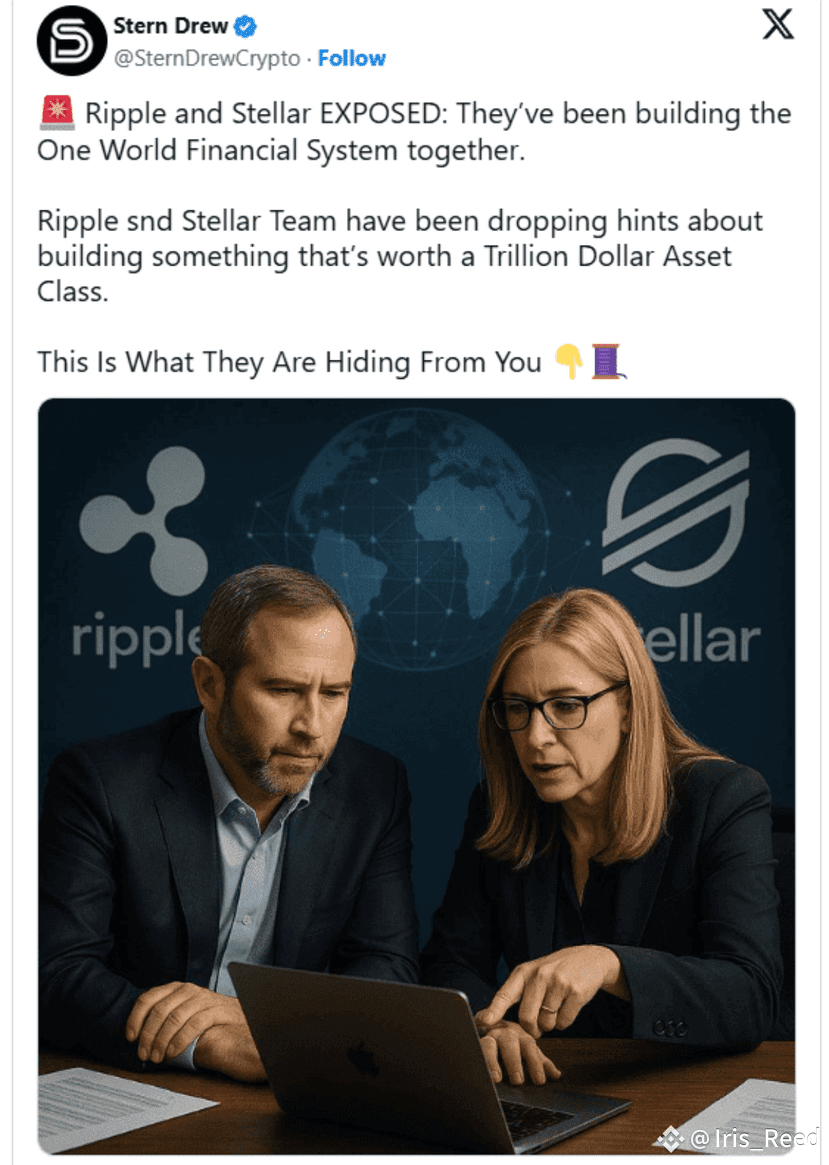 Ripple (XRP) and Stellar (XLM) Exposed: The Hidden Push for a One-World  Financial System 🌍 | Elayaa on Binance Square