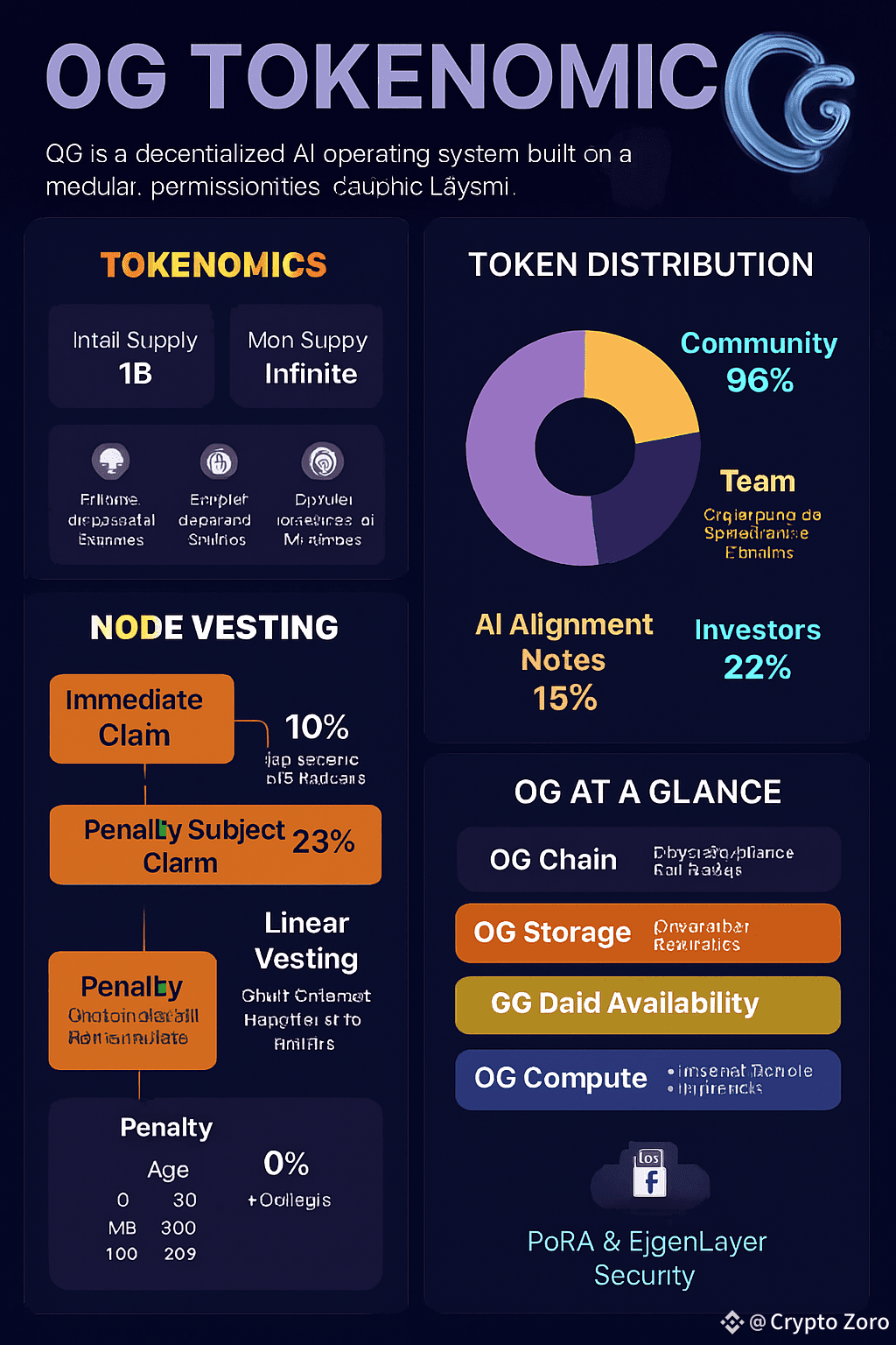 0G AT A GLANCE $0G $HOLO | Crypto Zoro on Binance Square