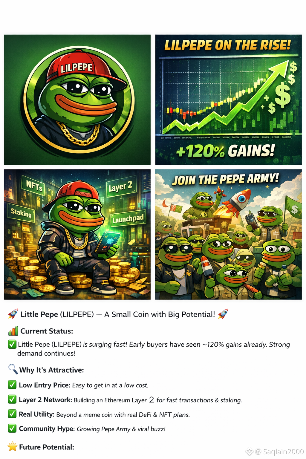 Latest #lilpepe News, Opinions and Feed Today | Binance Square