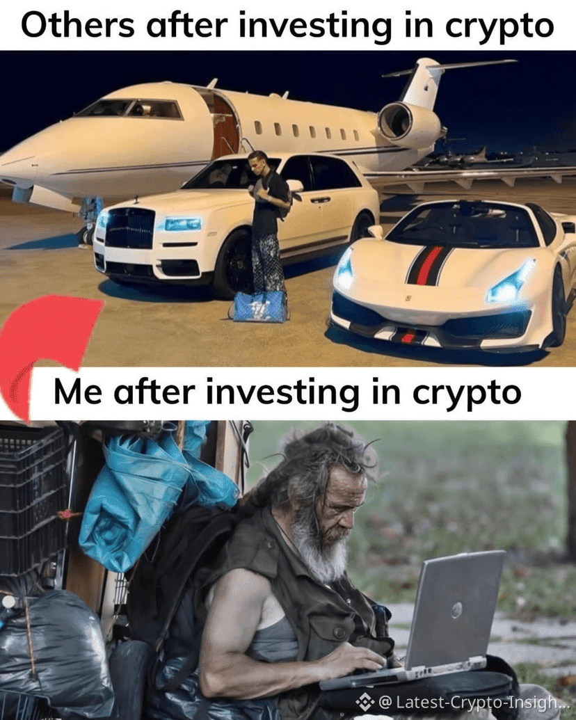 Other people when they invest in crypto vs Me when I have in | Latest-Crypto-Insights  on Binance Square