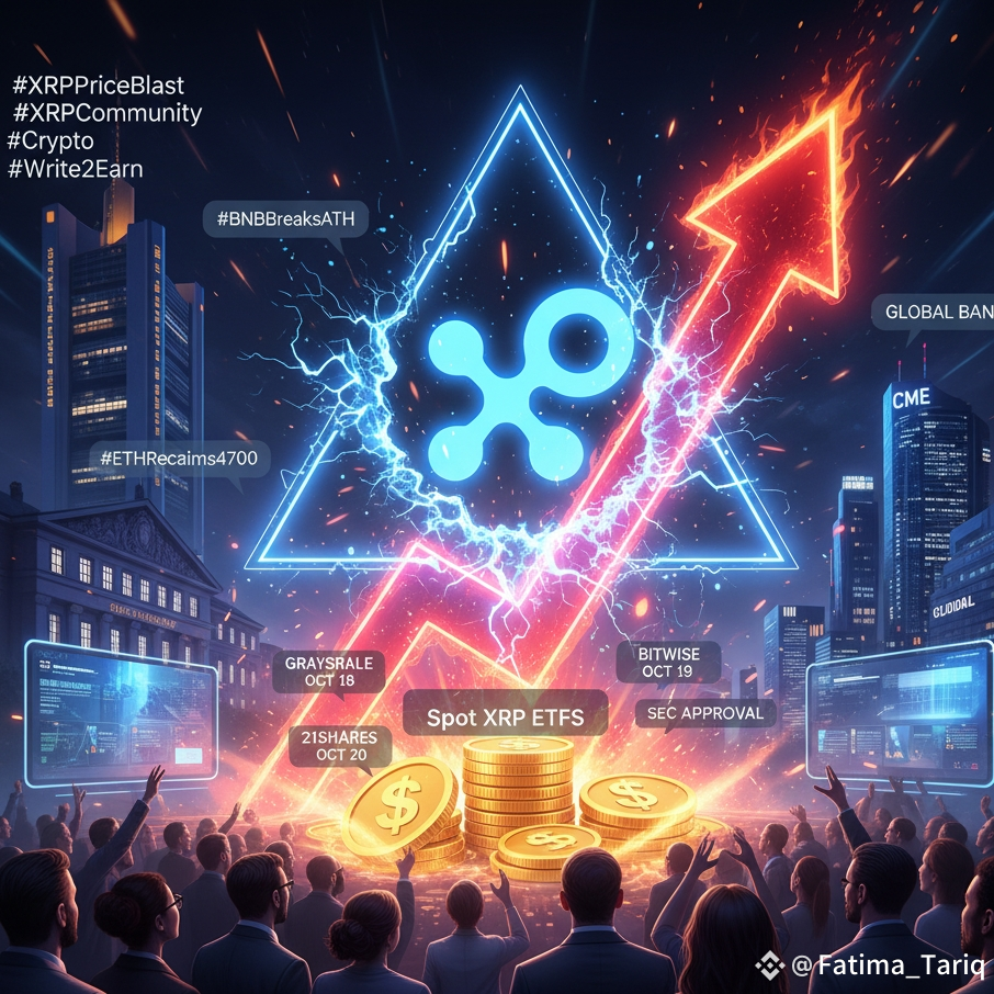 What Sparks the Boom? 💥 – Analyst Calls for XRP Price Blast 📈🔥 |  Fatima_Tariq på Binance Square