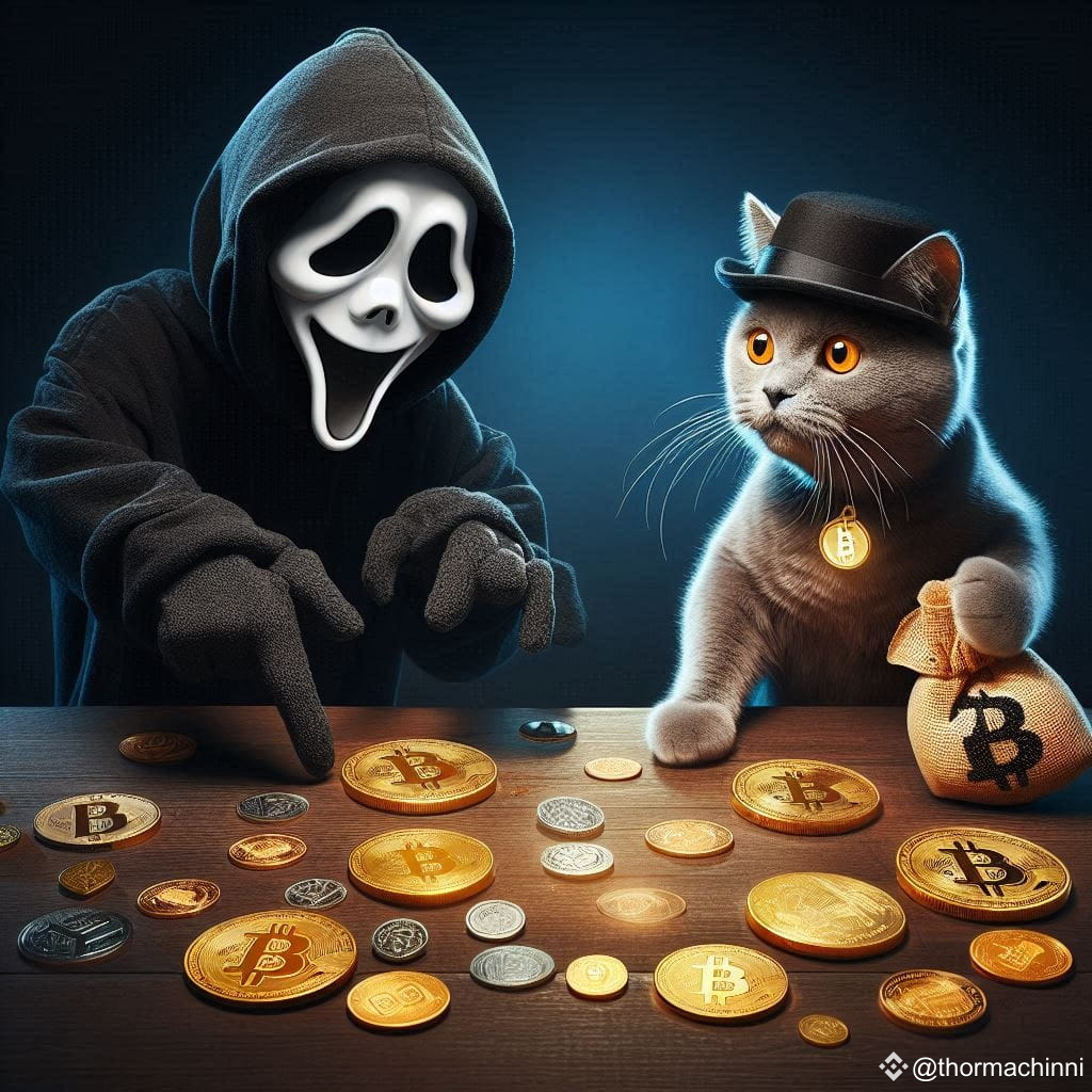 CRYPTOCURRENCY GHOST can refer to several negative aspects | thormachinni  on Binance Square