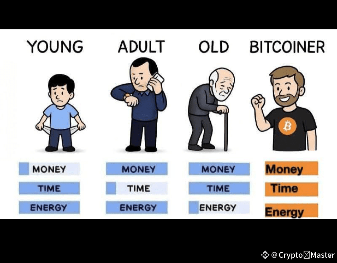 Young Adult: Money: ❌ Time: ✓ Energy: ✓ Old | Ether Ǥuru on Binance Square