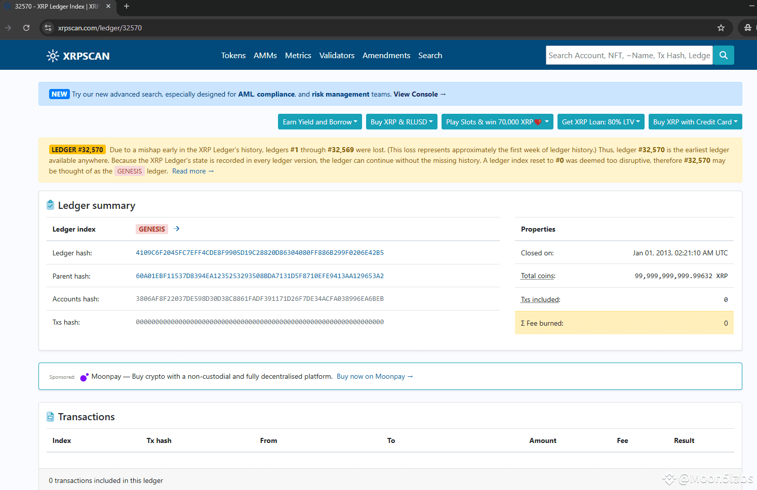 Missing 32,000 XRP Blocks Raise Questions as Trump Adds Ripple to U.S.  Crypto Reserve | Moon5labs on Binance Square