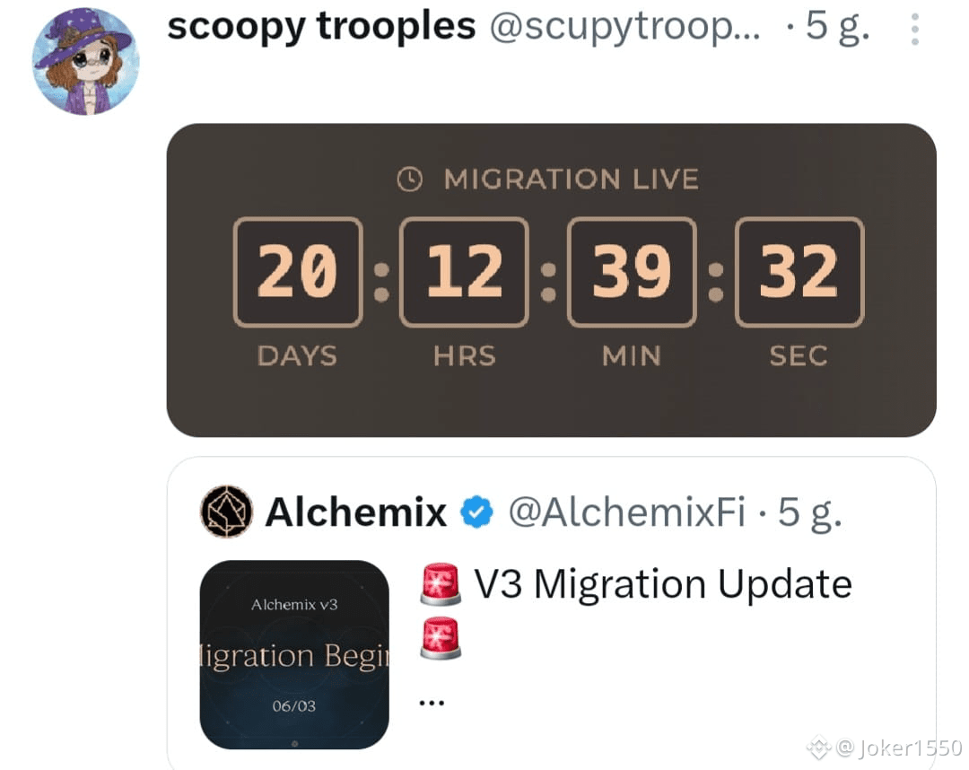 Alchemix is ​​working on a V3 update to its protocol, as | Joker1550 on  Binance Square