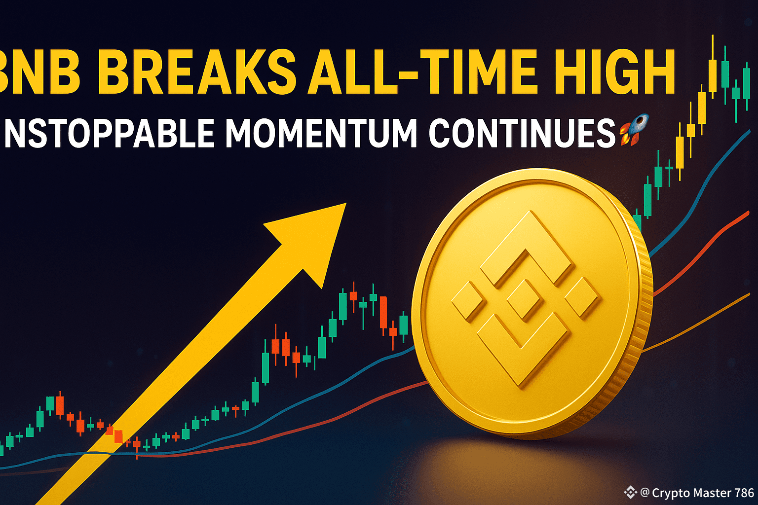 BNB Rompe el Máximo Histórico — El Momentum Imparable Cont | Crypto Master  786 en Binance Square