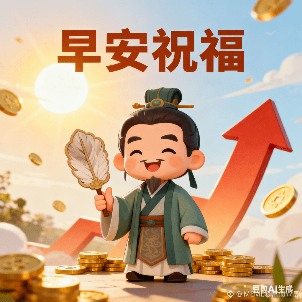 Good morning, brothers of the crypto circle! A new day, new | 诸葛丞相论币 on  Binance Square