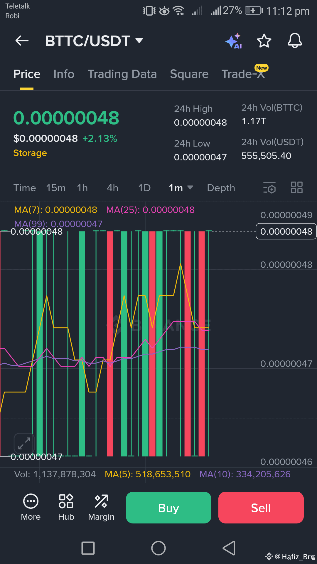 One of the underated Crypto currency in the world $BTTC No | Hafiz_Bro on  Binance Square