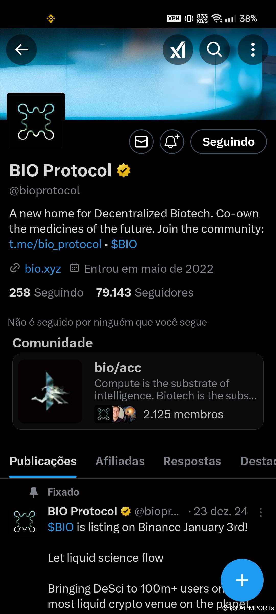 Latest #biocrypto News, Opinions and Feed Today | Binance Square