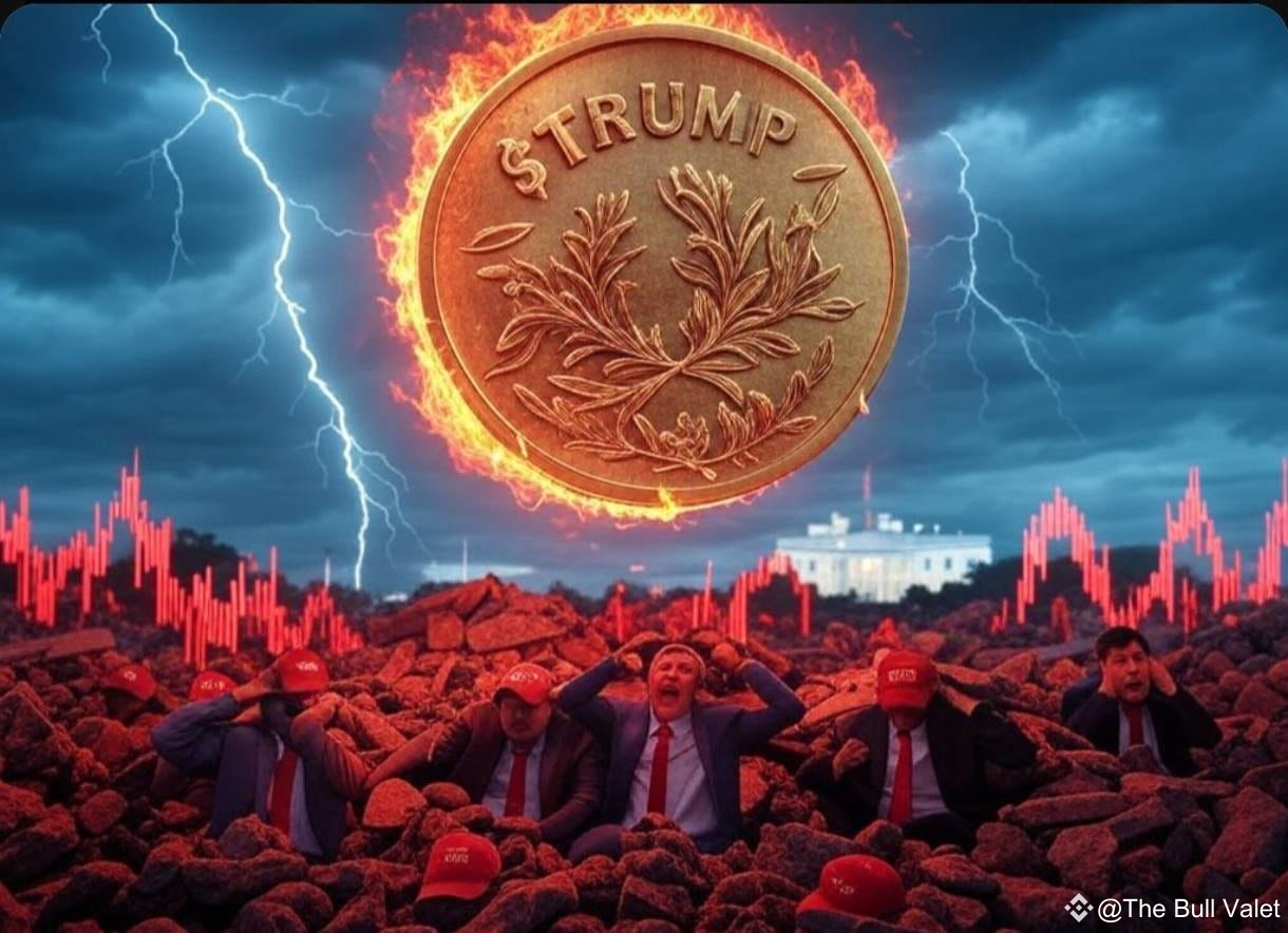 TRUMP Meme Coin Plummets: Bearish Sentiment Ignites Crypto | Dynasty 加密 ...