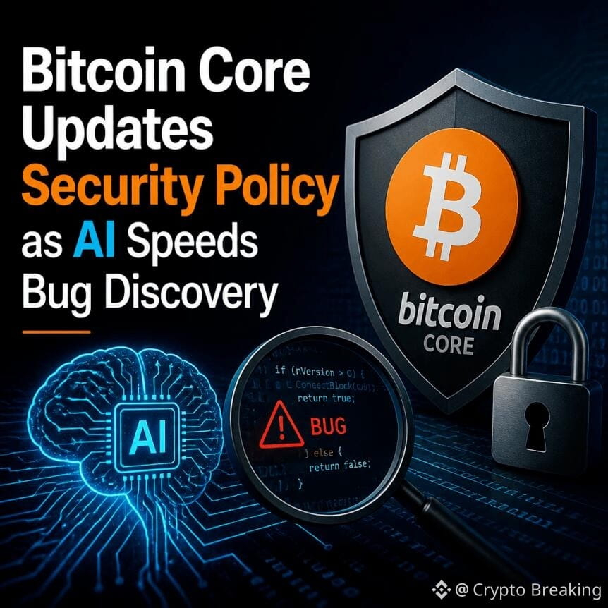Bitcoin Core Updates Security Policy As Ai Speeds Bug Discovery