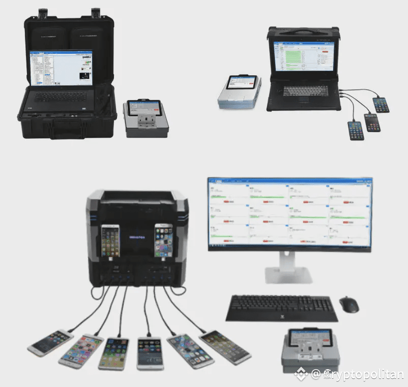 Chinese officials use a malware to mine data from smartphones.