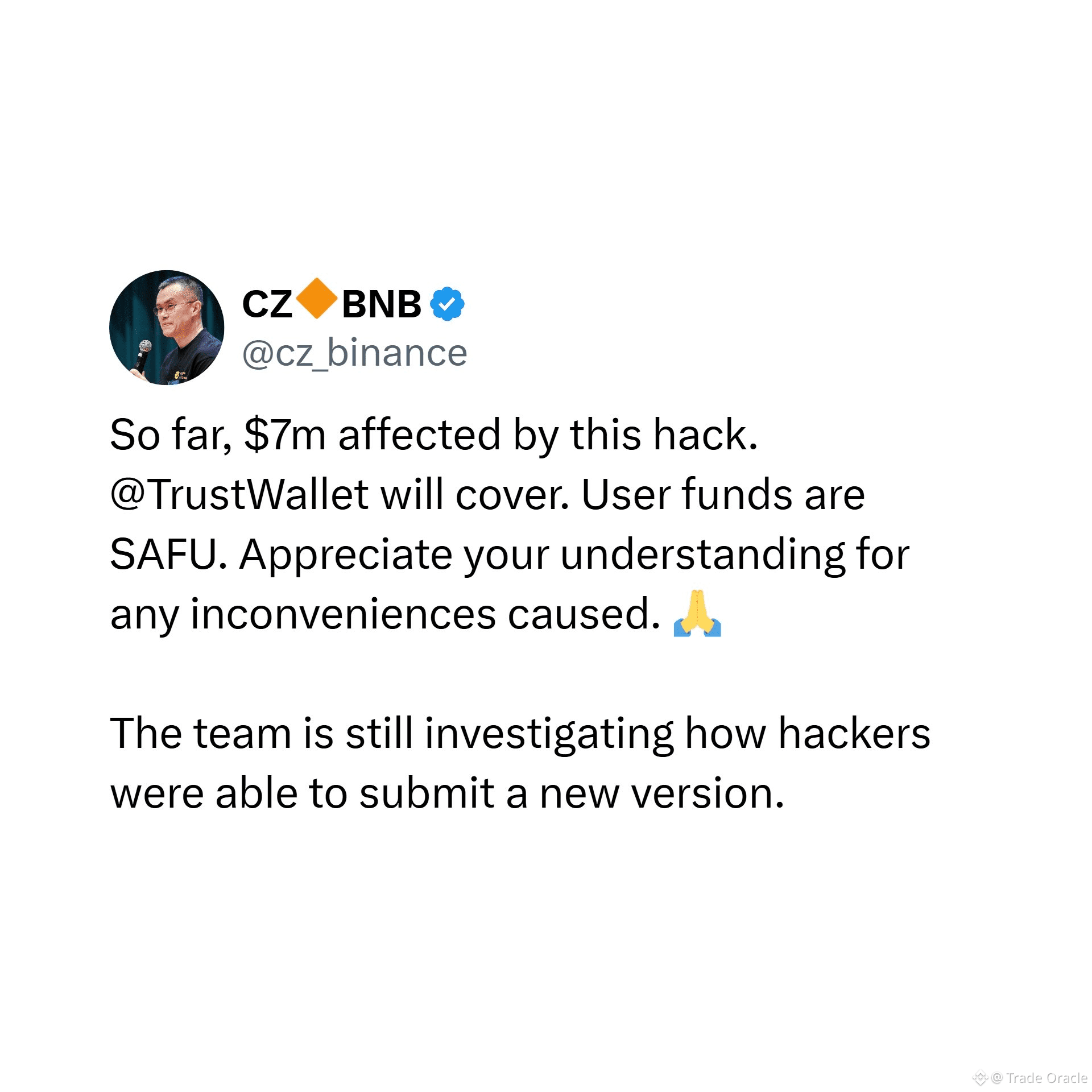 🚨 BREAKING NEWS 🚨 | Trade Oracle on Binance Square