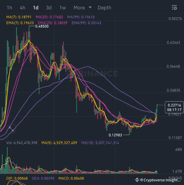 $DOGE LONG X2 HIGH RISK ENTRY 0.225 STOP 0.205 TP1 0.249942 ...