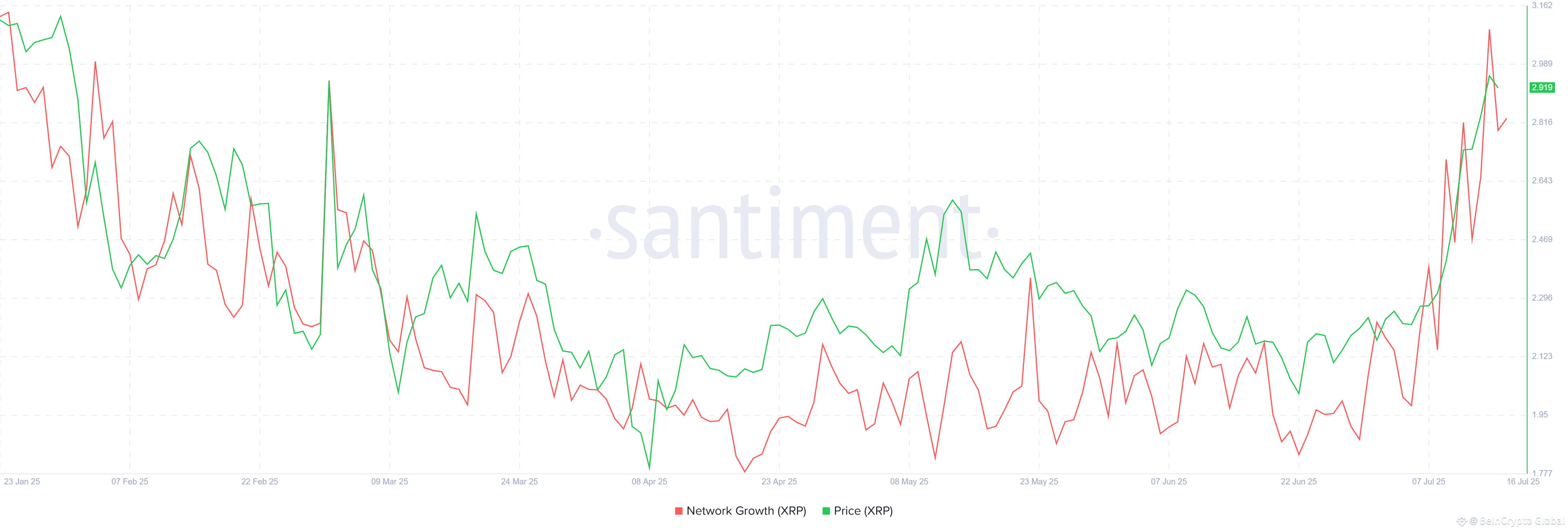 XRP Network Growth