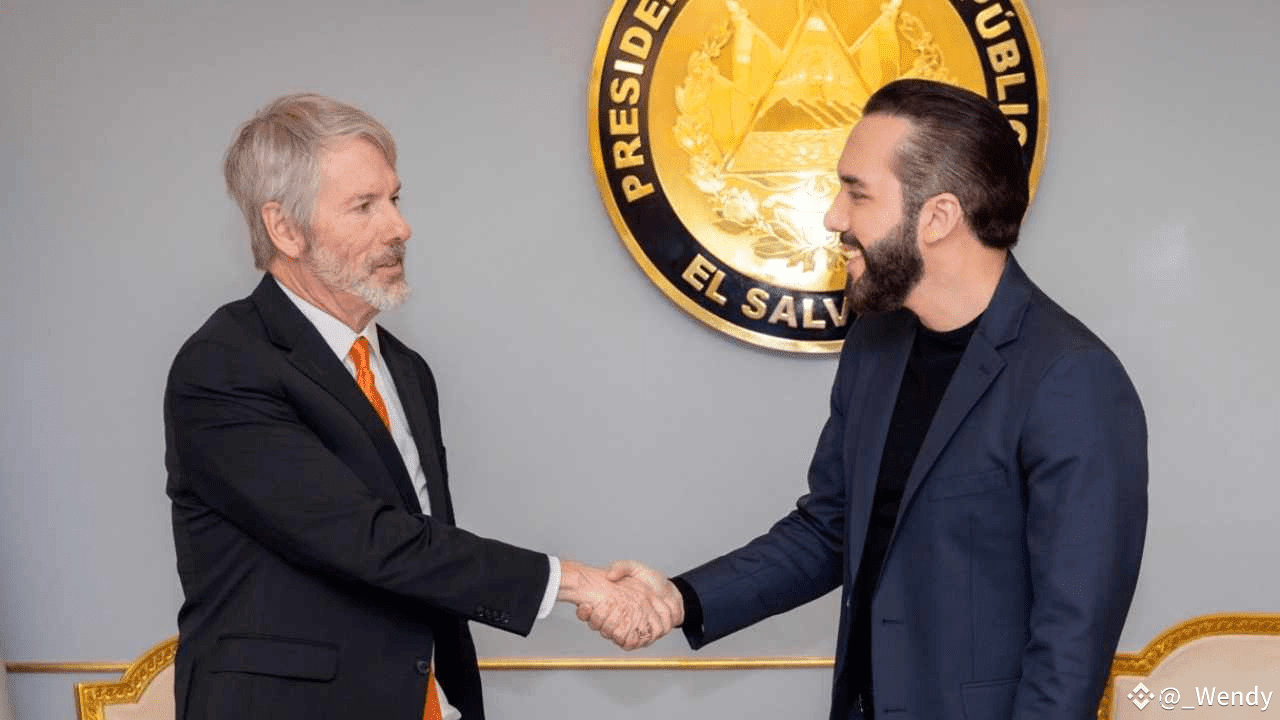 Saylor and Bukele Discuss How El Salvador Can Accelerate Global Bitcoin  Adoption | Wendyy_ on Binance Square