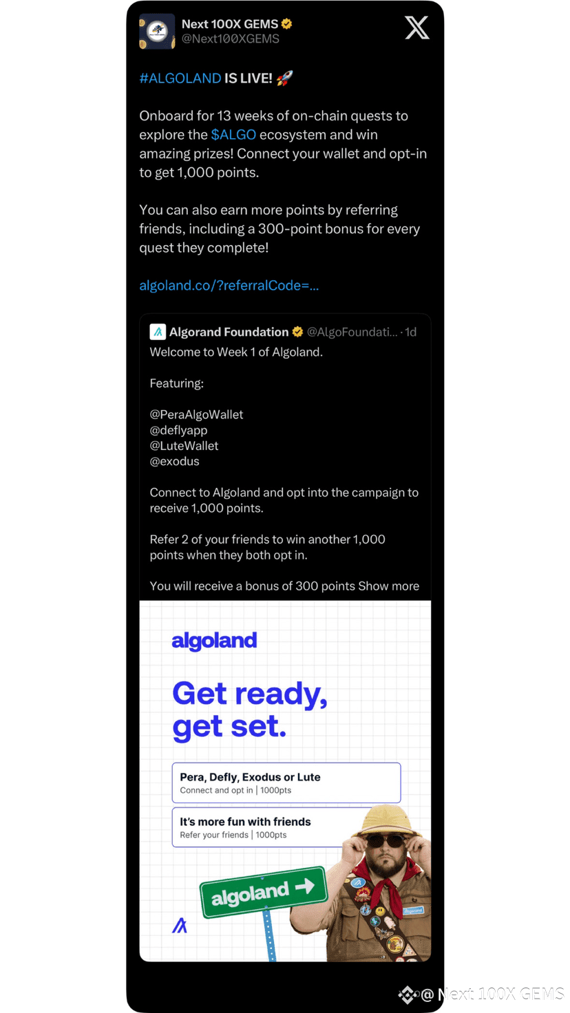 Latest #algoland News, Opinions and Feed Today | Binance Square