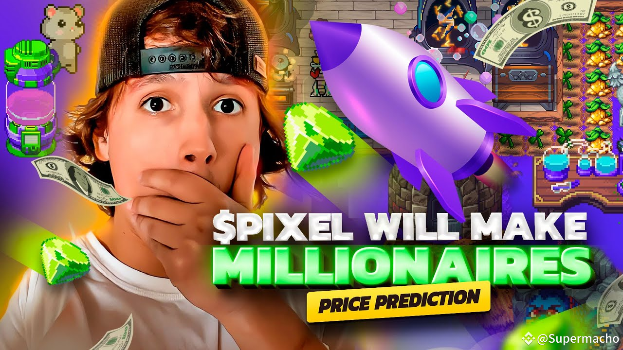 Pixels (PXL) Price Prediction for 2025 🎨📈 | Supermacho on Binance Square