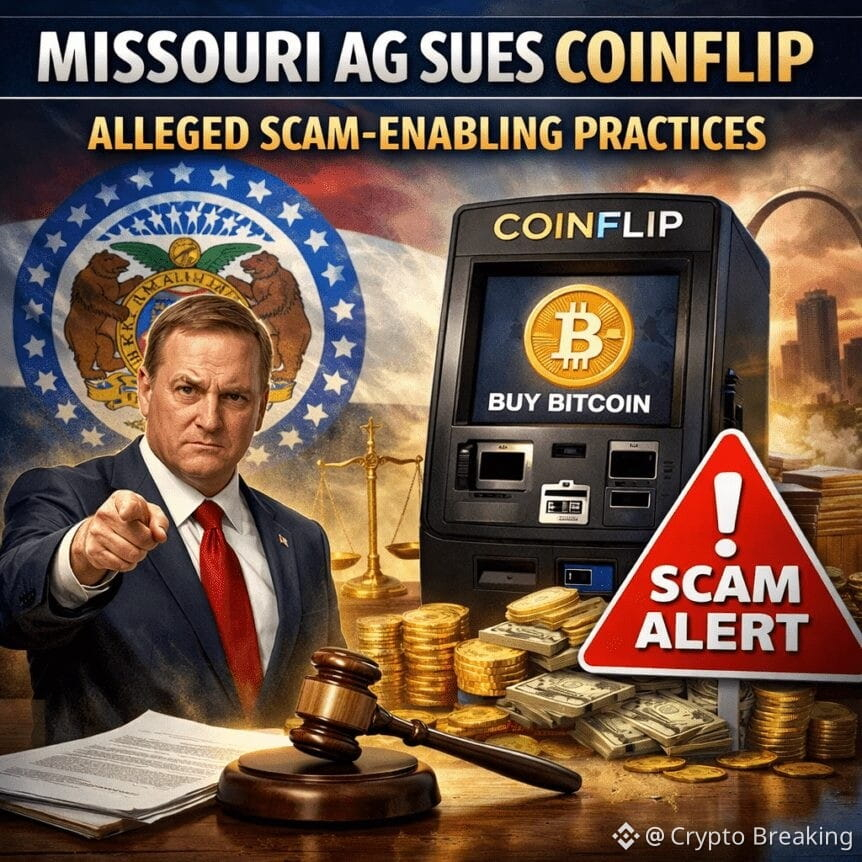 Missouri Ag Sues Coinflip For Alleged Scam-Enabling Practices