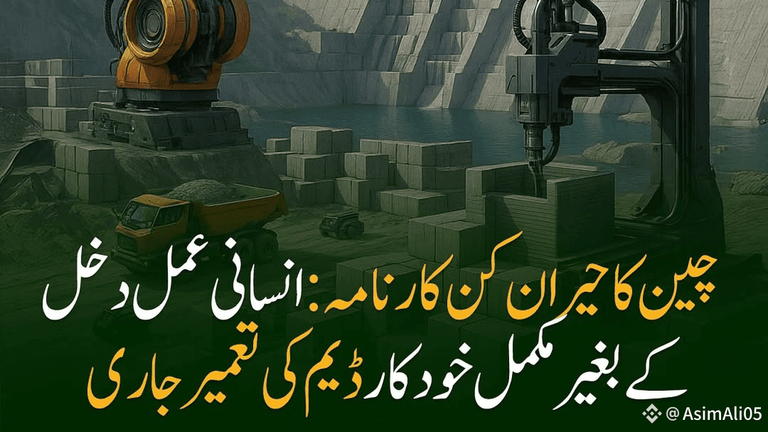 China's amazing feat: Construction of a fully automated dam without ...