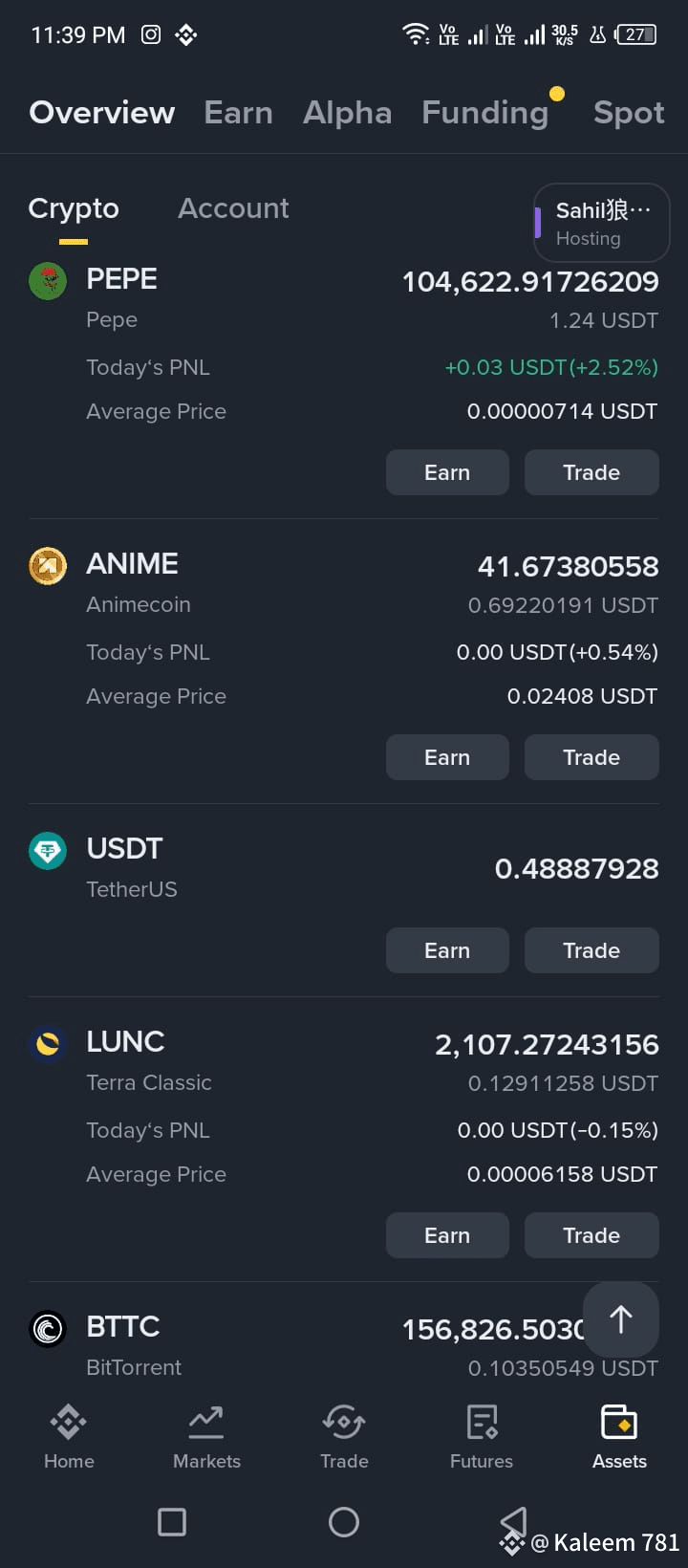 I will be the next millionaire because I am holding $PEPE $ | Kaleem 781 on  Binance Square